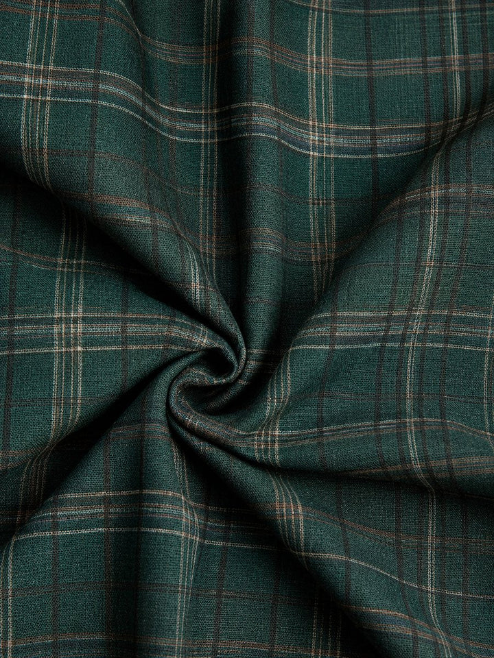 Women's Plaid Flannel Maxi Shirt Formal Dresses Long Sleeve