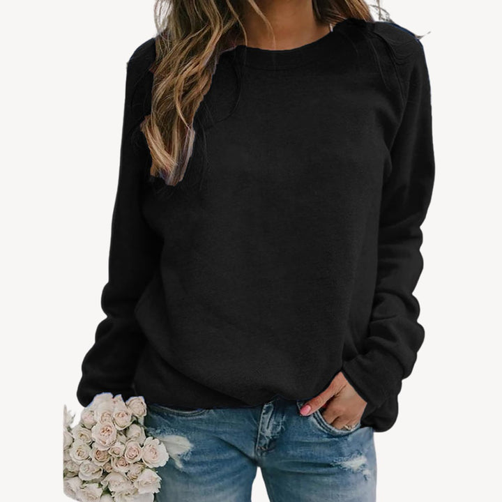 Women's Relaxed-Fit Crewneck Casual Jumper