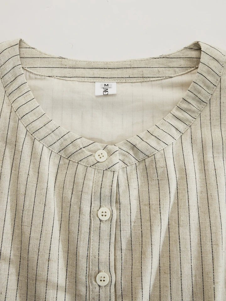 Women's Ribbed Button-Down Midi Dress