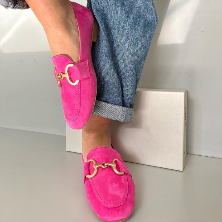 Women's Suede Horsebit Loafers Slip-On Comfort Flats