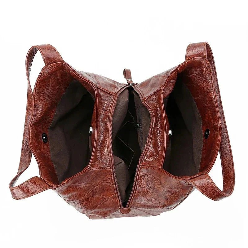 Women's Vintage Genuine Leather Hobo Shoulder Bag