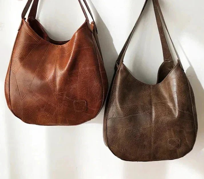 Women's Vintage Genuine Leather Hobo Shoulder Bag