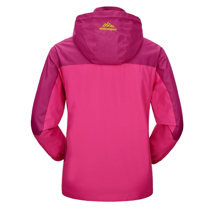 Women's Waterproof Hooded Outdoor Quilted Jacket