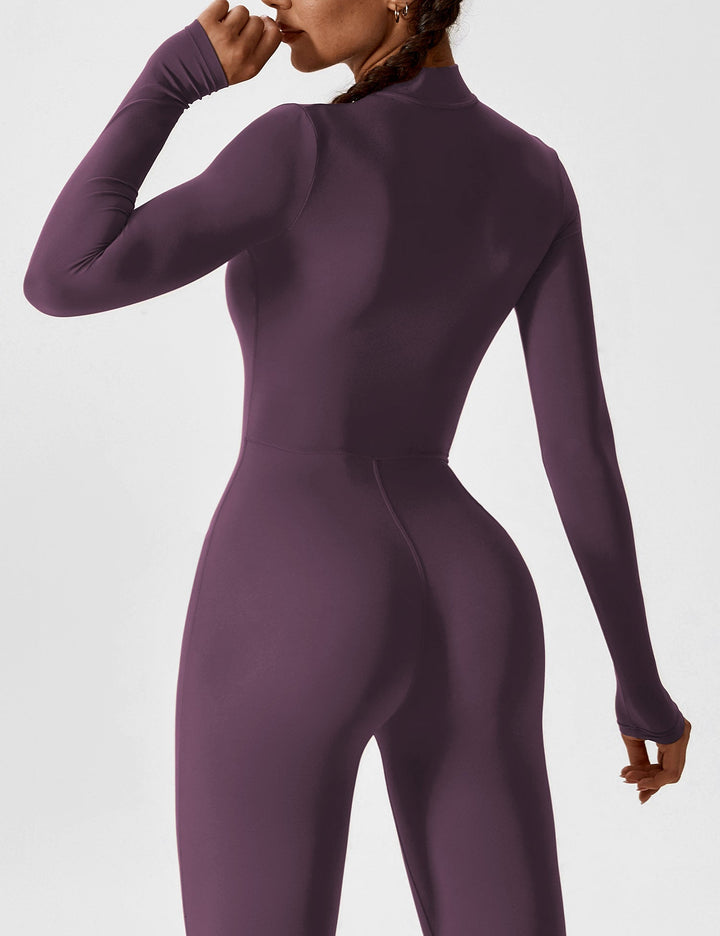 Julia | Women’s Spring Stretch Zip Up Jumpsuit