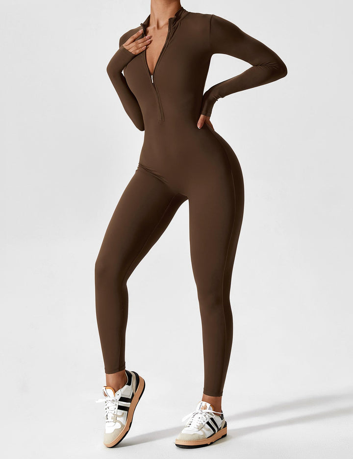 Lucy | Women’s Summer Long Sleeve Zip Set