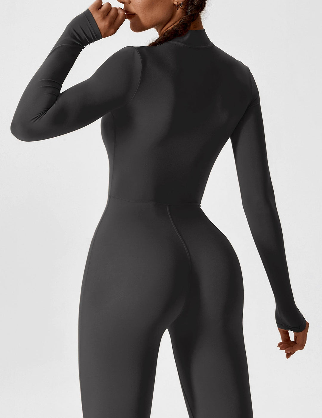 Julia | Women’s Spring Stretch Zip Up Jumpsuit