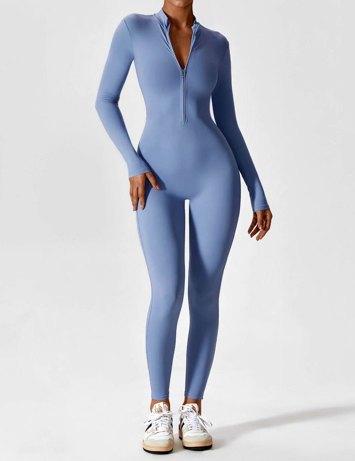 Lucy | Women’s Summer Long Sleeve Zip Set